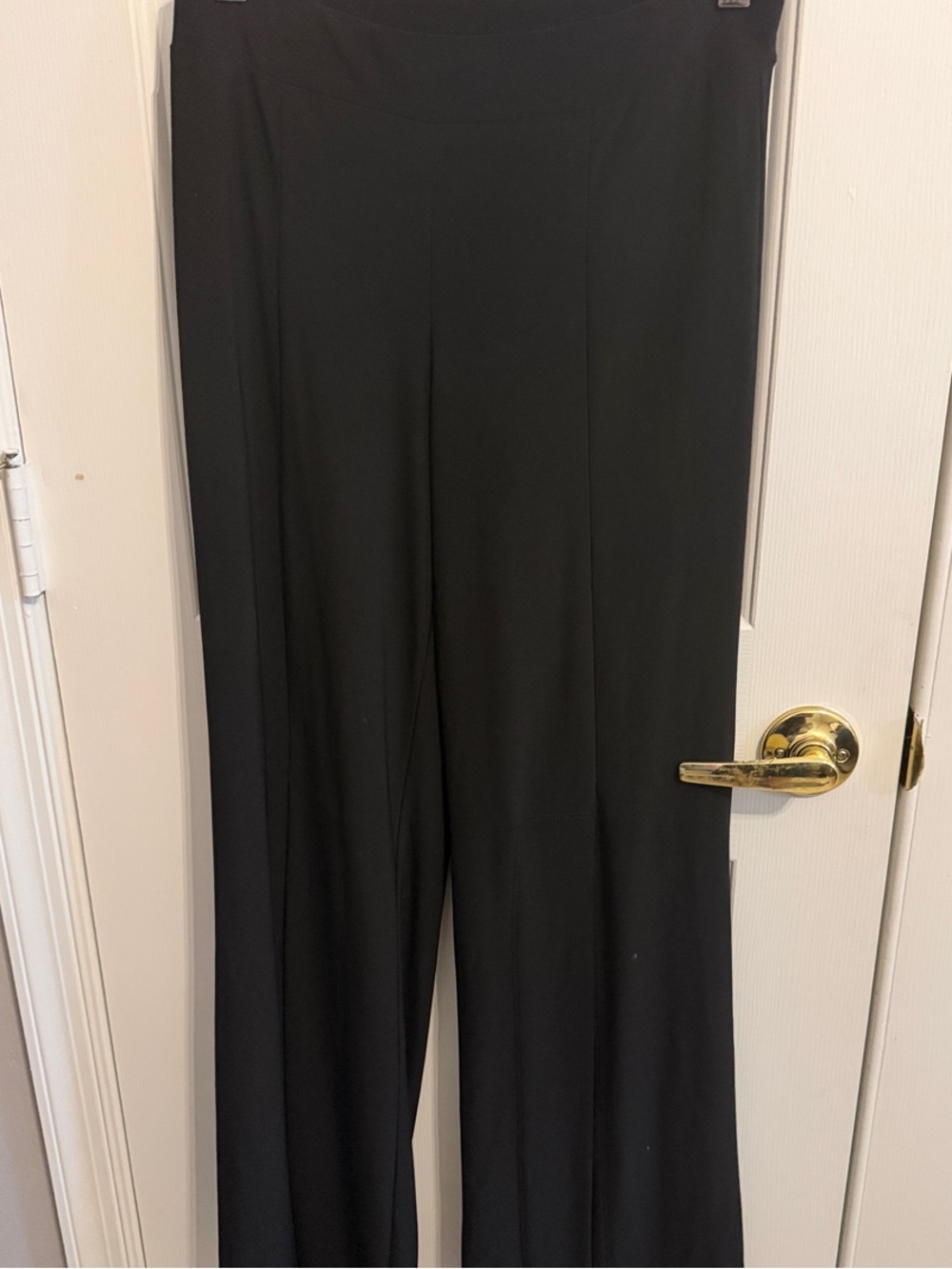 Chico’s Last Tango Classic Black Wide-Leg Women’s Pants, Small, EUC